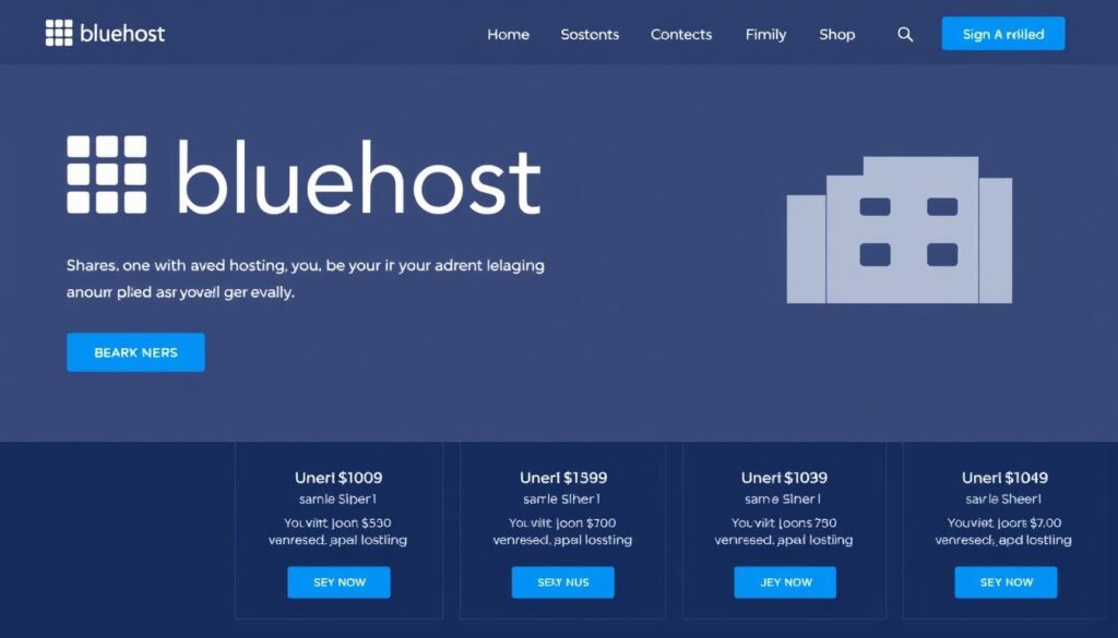 Bluehost Hosting Plans