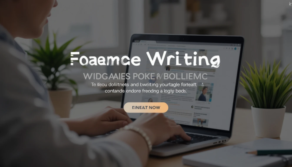 Freelance Writing Portfolio: A collection of articles and blog posts.