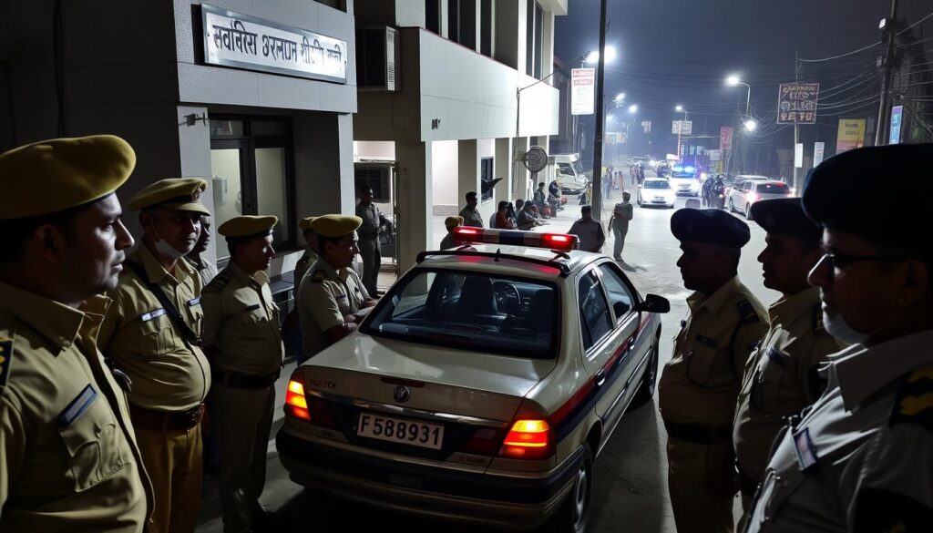 हाथरस पुलिस कार्रवाई
