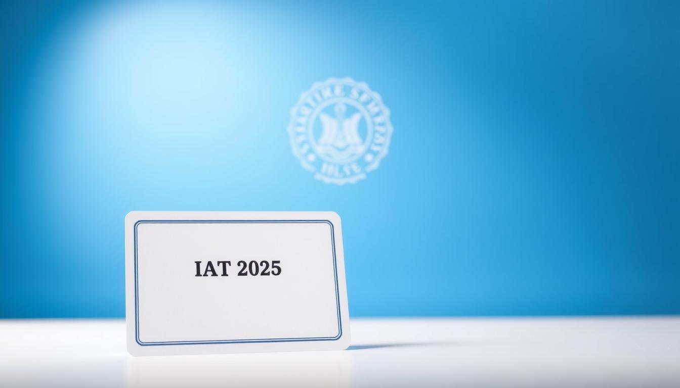 IISER IAT 2025 एडमिट कार्ड जारी