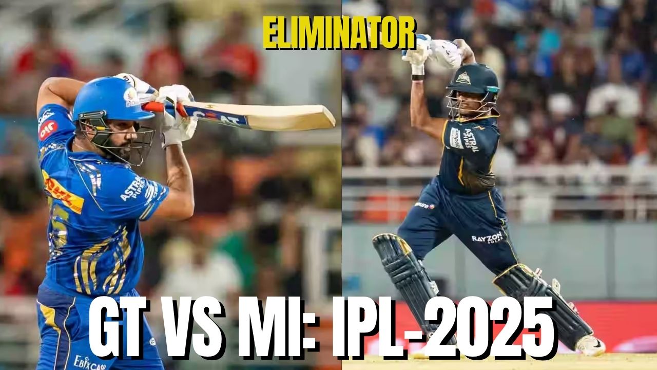 MI vs GT Eliminator 2025