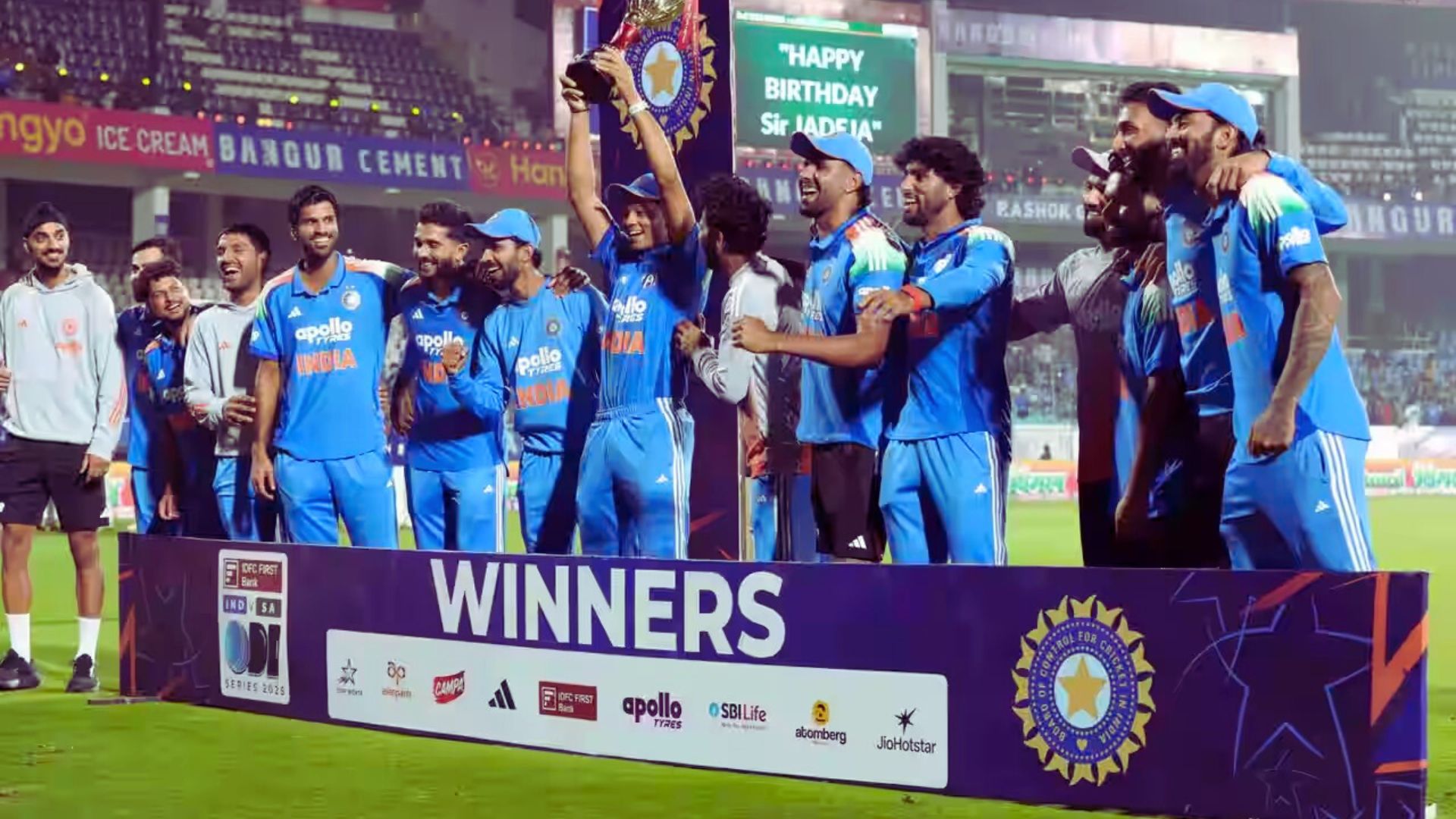 भारत ने ODI सीरीज़ जीती